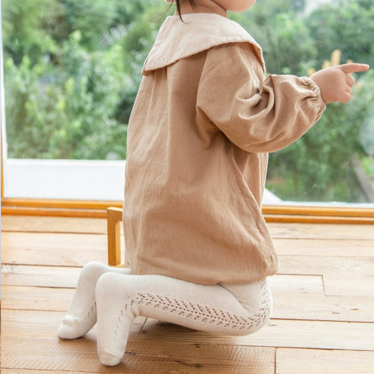 【BABY】透かし編みタイツ CawaKomostore