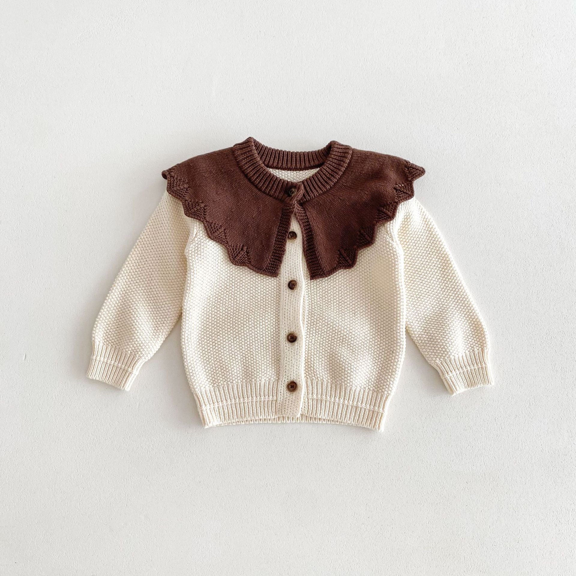 【BABY】襟フリルスタンドカラートップス CawaKomostore
