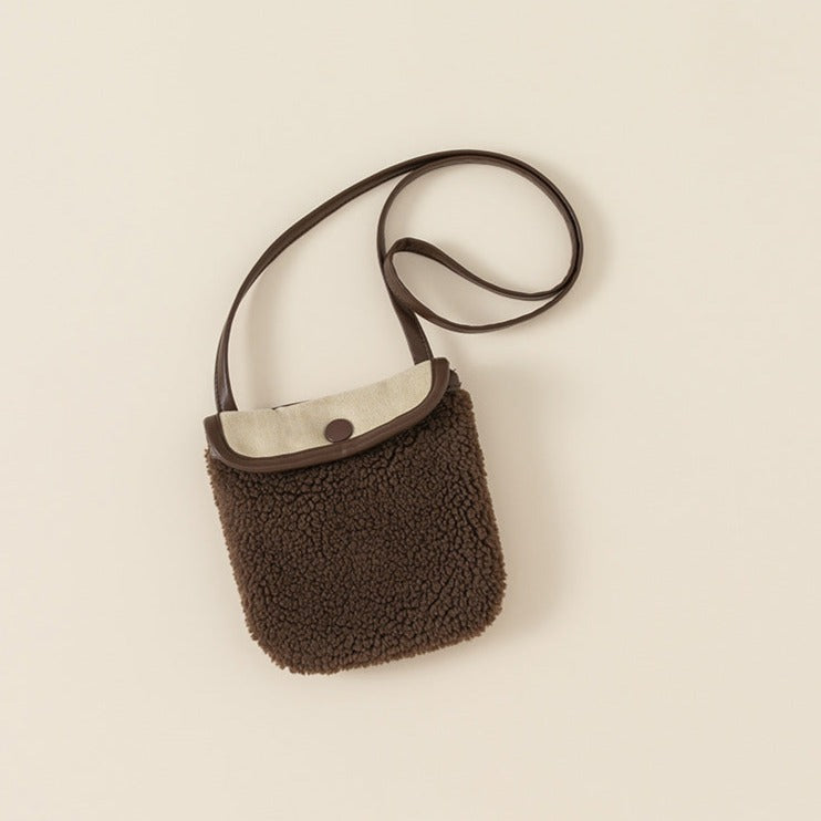 【BABY】ムートンジャケット＆ポシェット(ばっぐ付き) CawaKomostore