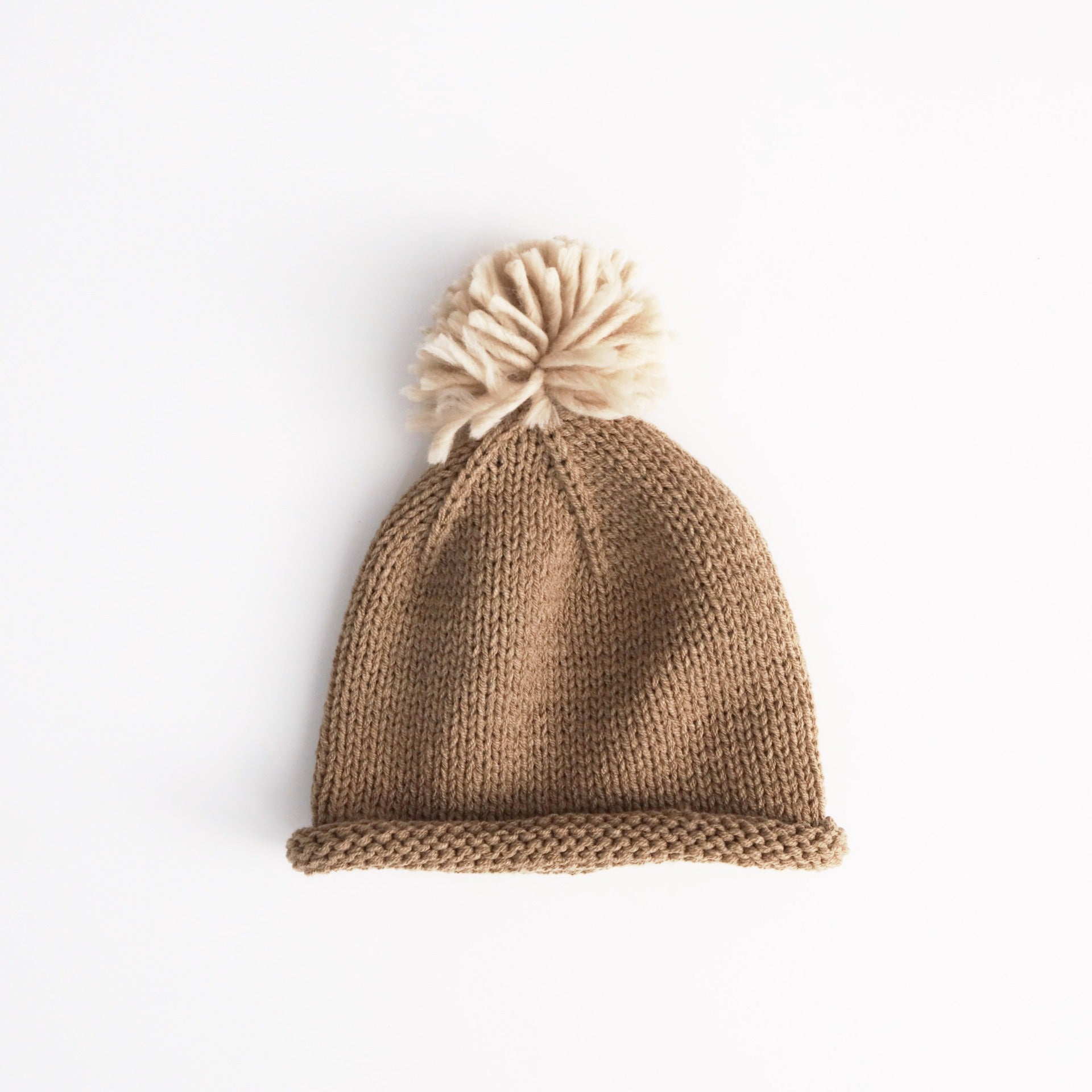 【帽子】ponponニット帽