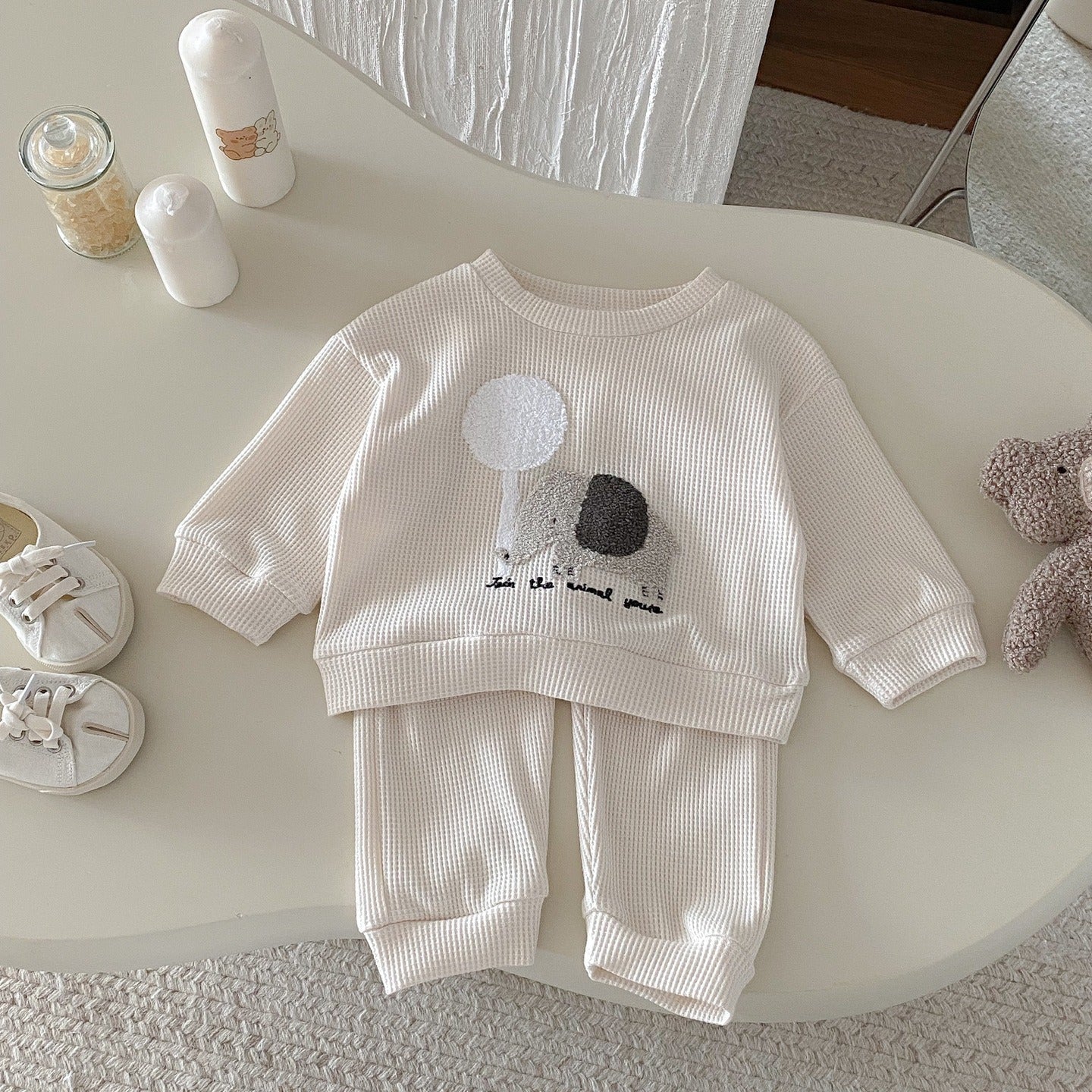 【BABY】Baby Elephant ルームウェアセット