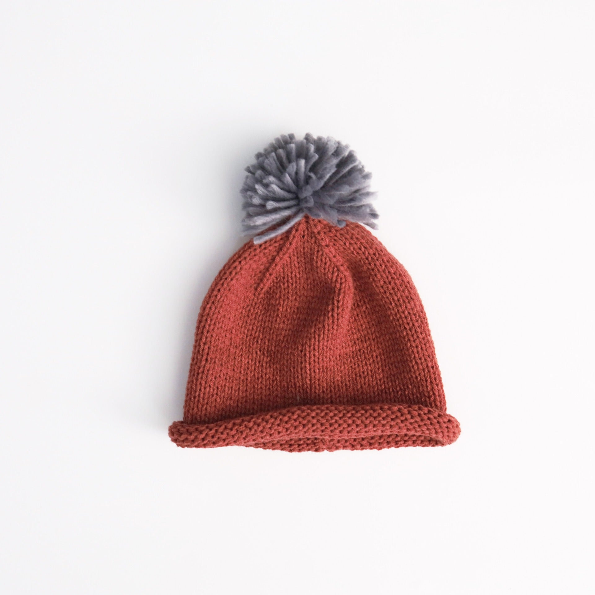 【帽子】ponponニット帽