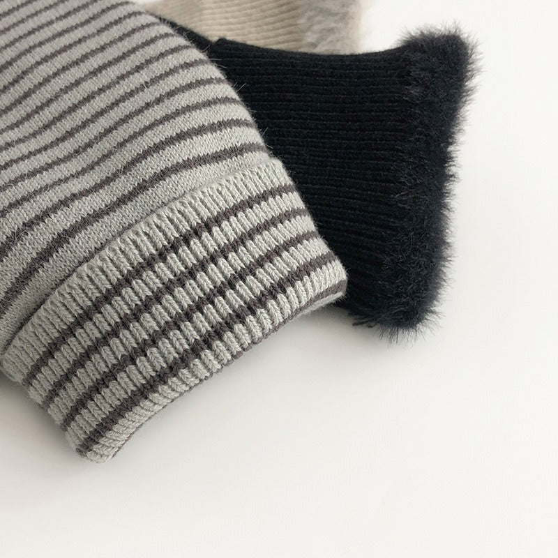 【BABY】ふわっとモックネックニットトップス