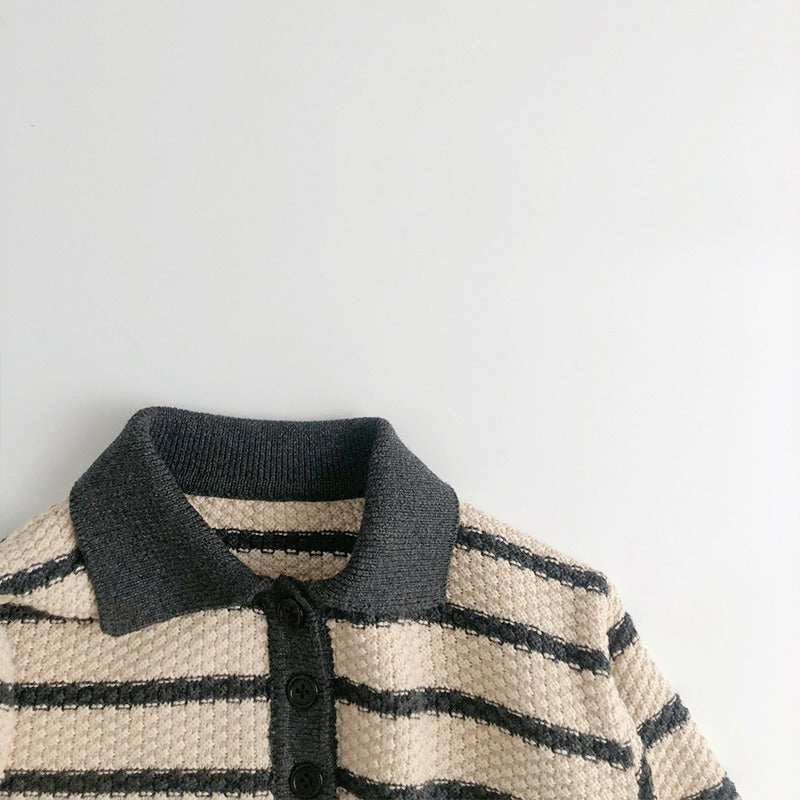 【BABY】今季人気作ボーダーセーター
