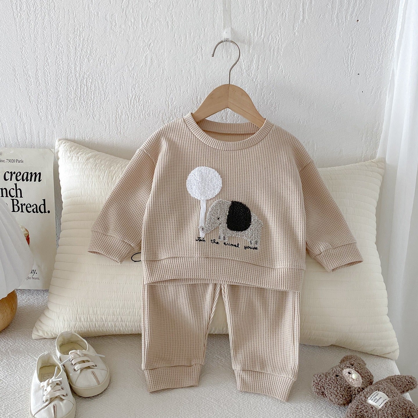 【BABY】Baby Elephant ルームウェアセット
