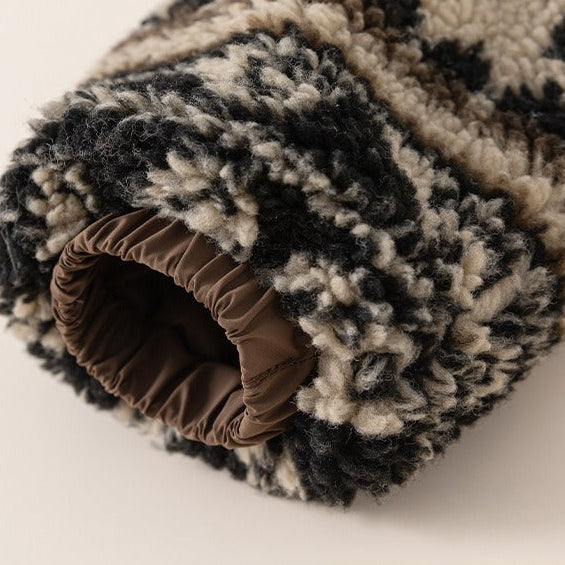 【BABY】テディベア耳付きボアジャケット