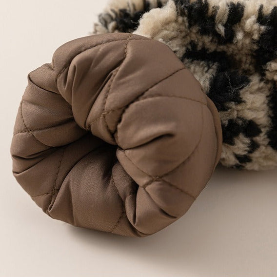 【BABY】テディベア耳付きボアジャケット