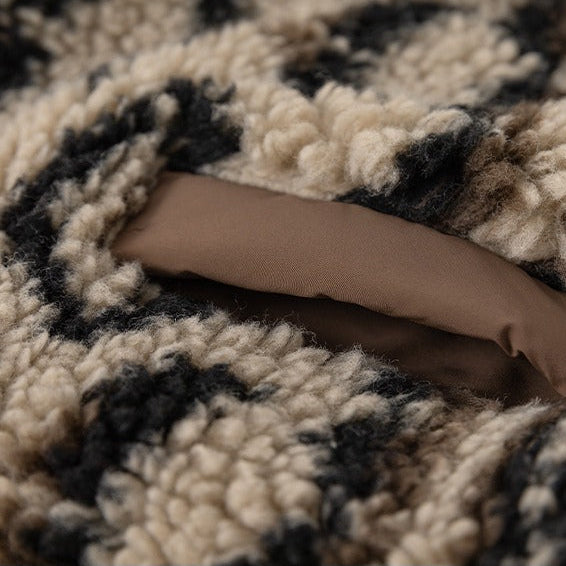 【BABY】テディベア耳付きボアジャケット