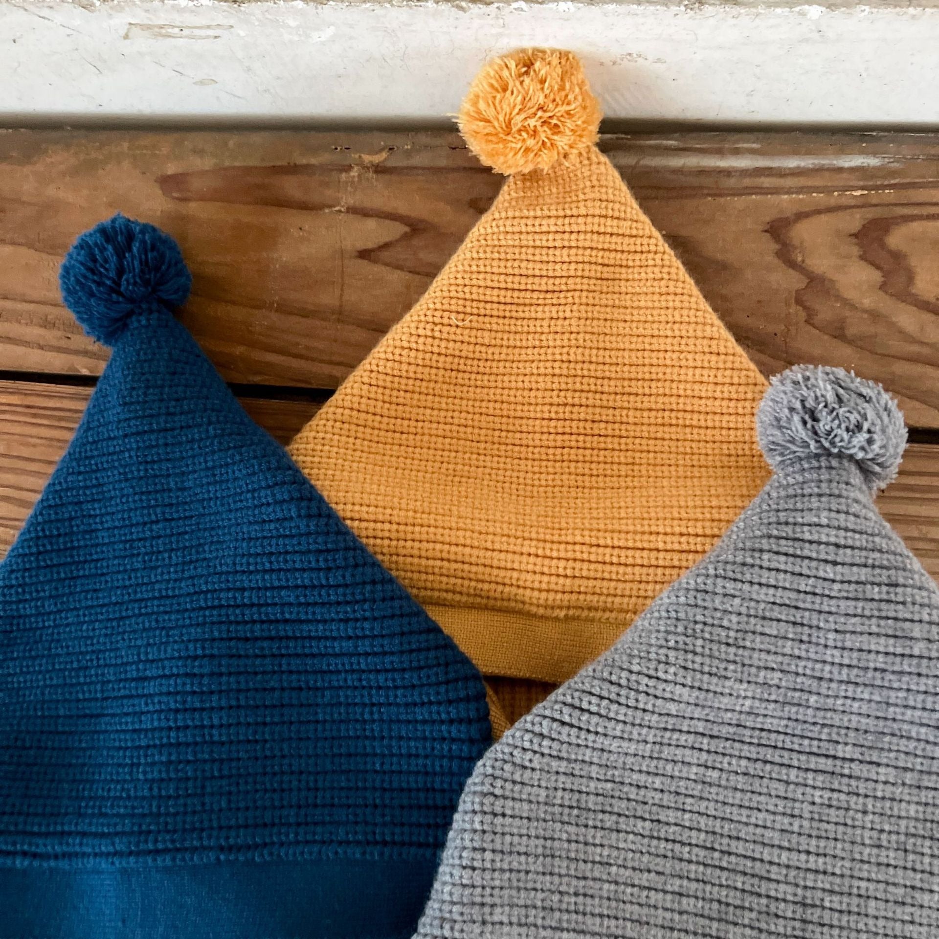 【BABY】ぽんぽんニットフーディー