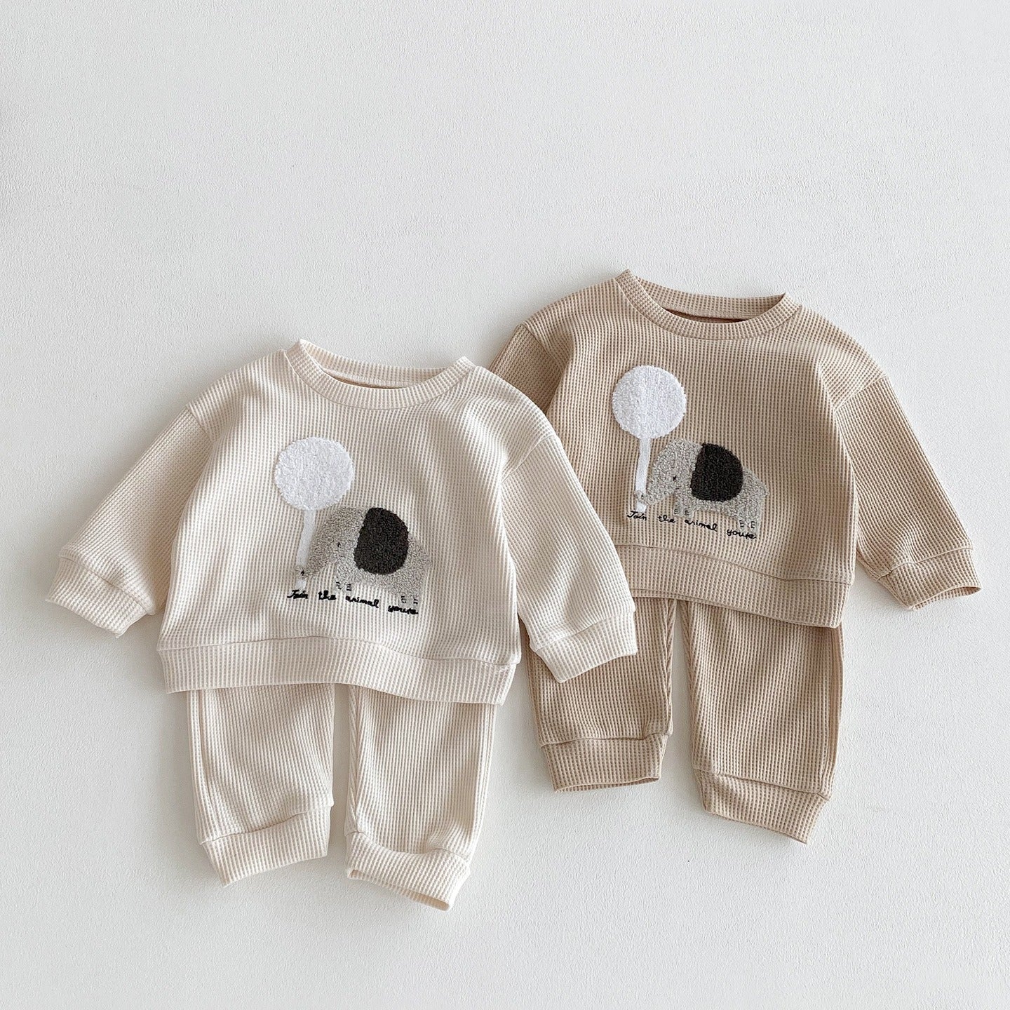 【BABY】Baby Elephant ルームウェアセット