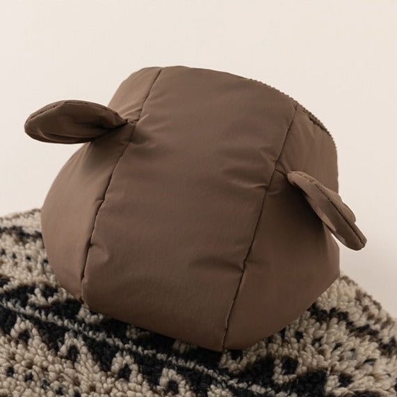 【BABY】テディベア耳付きボアジャケット