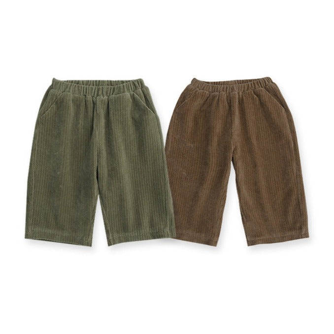 【BABY】カジュアルコーデュロイ ボトムス CawaKomostore