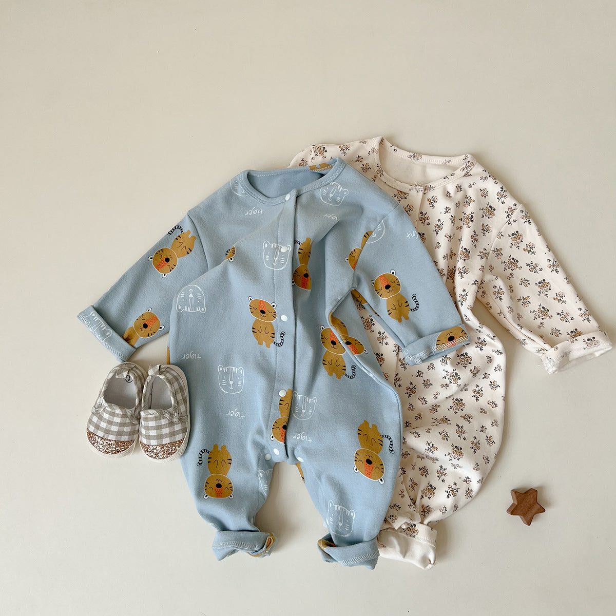 【BABY】コットンカバーオール（4style） CawaKomostore