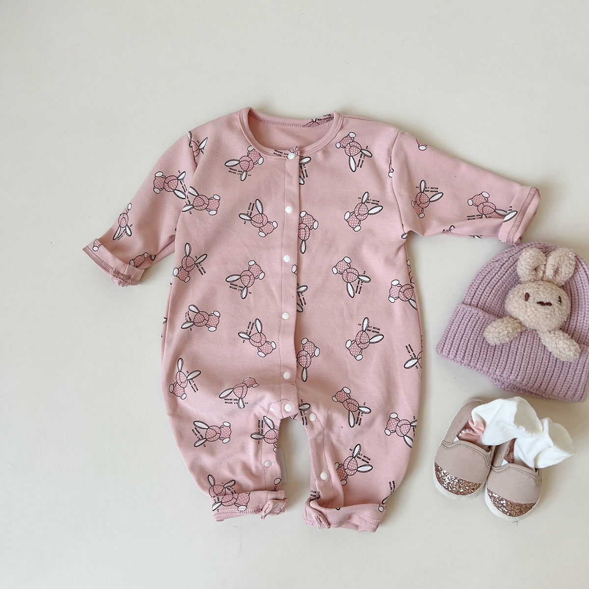 【BABY】コットンカバーオール（4style） CawaKomostore