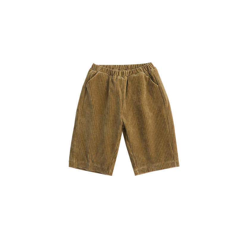 【BABY】カジュアルコーデュロイ ボトムス CawaKomostore