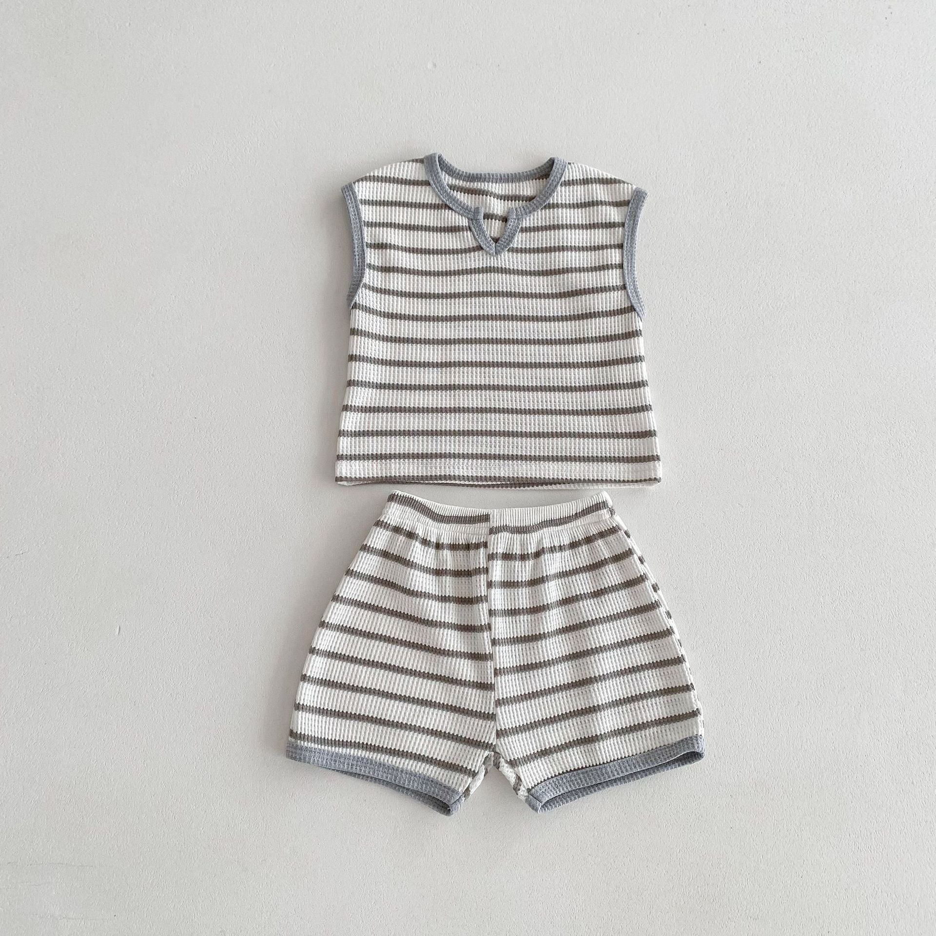 【BABY】ボーダータンクトップ セットアップ CawaKomostore