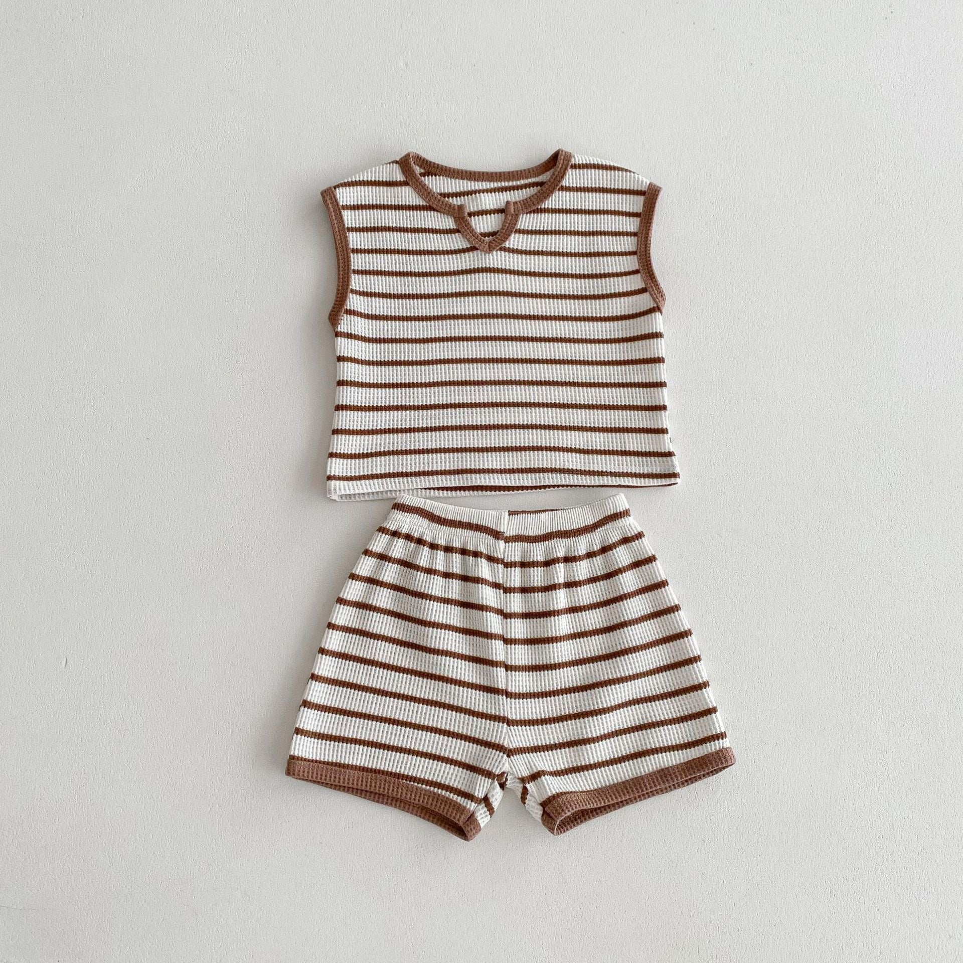 【BABY】ボーダータンクトップ セットアップ CawaKomostore