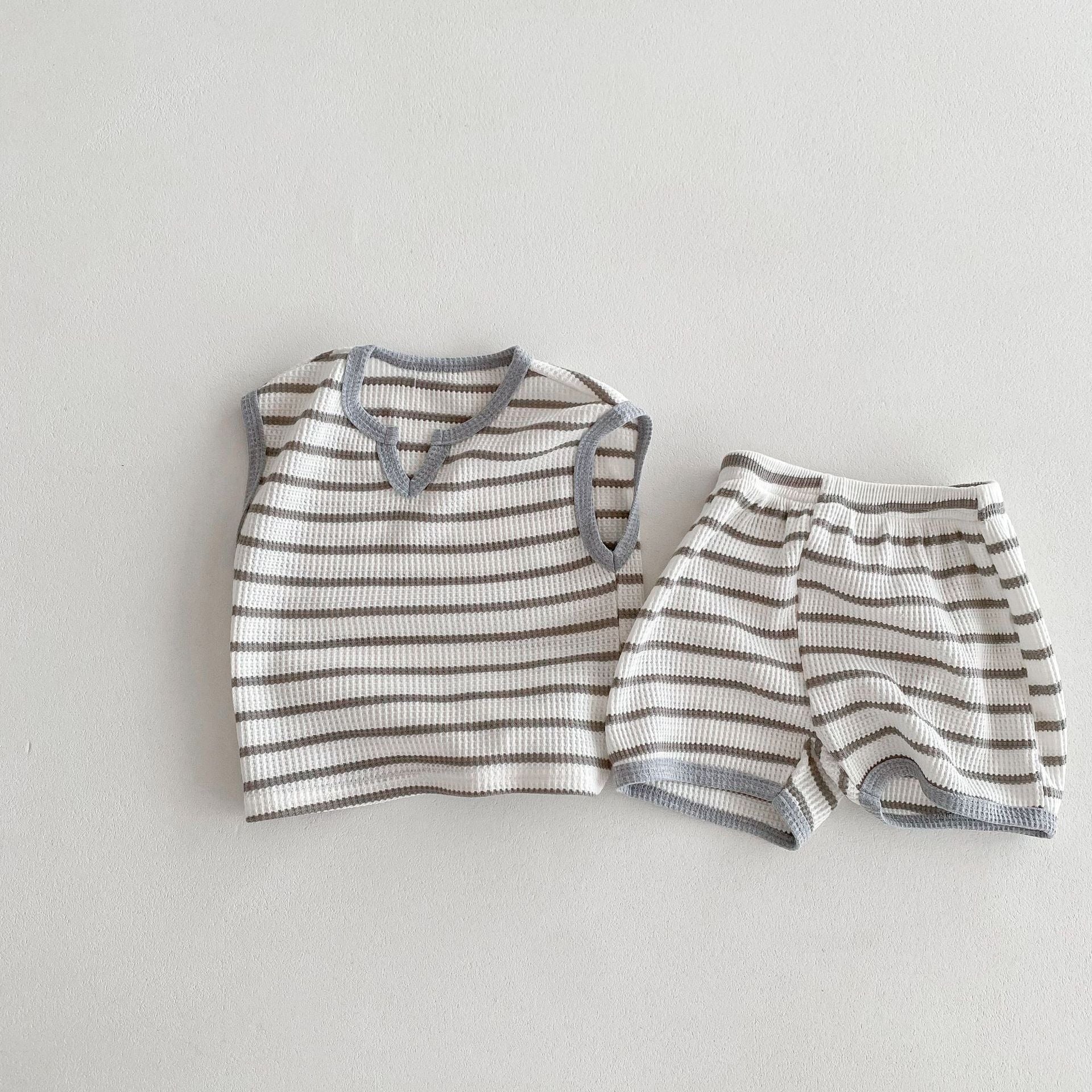 【BABY】ボーダータンクトップ セットアップ CawaKomostore