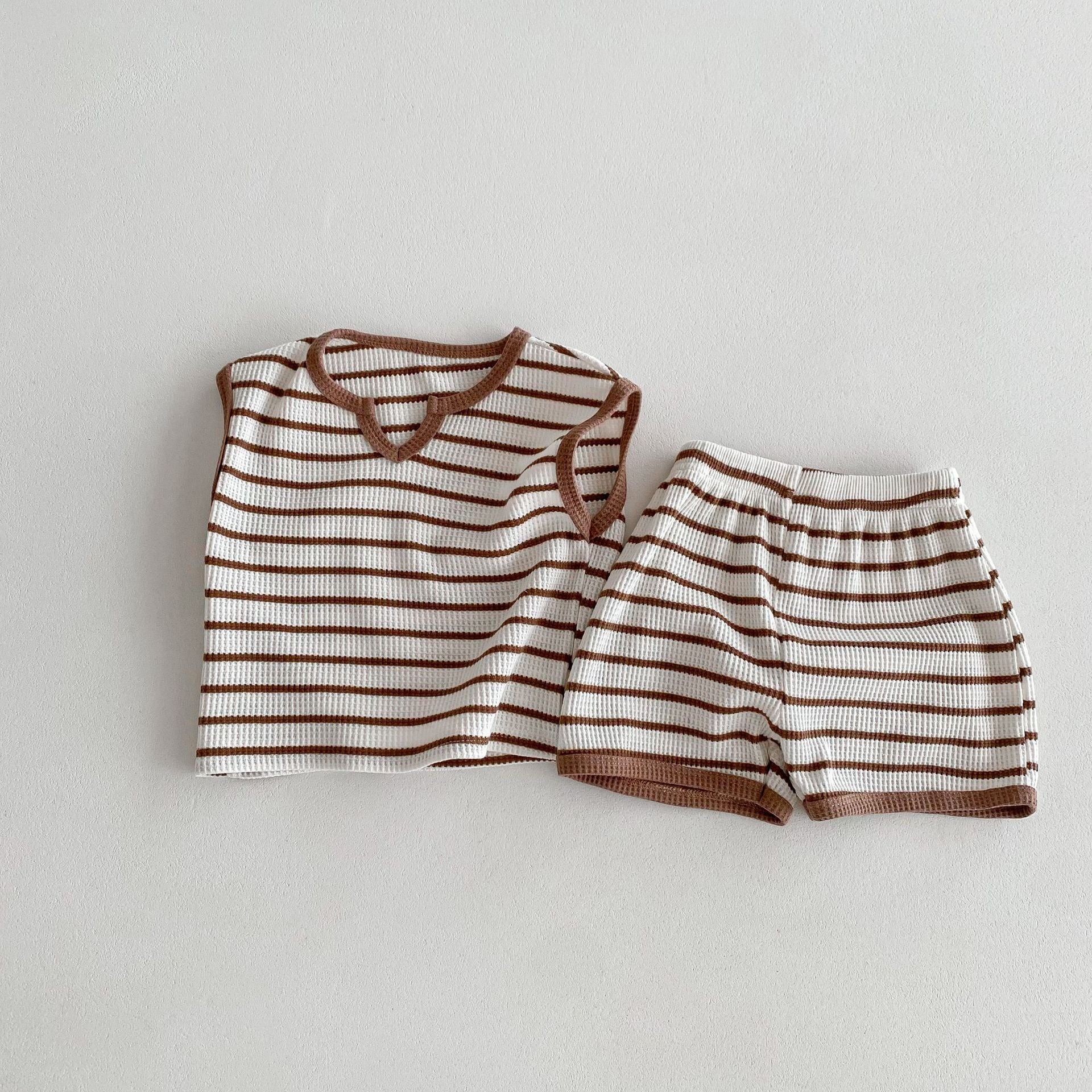 【BABY】ボーダータンクトップ セットアップ CawaKomostore