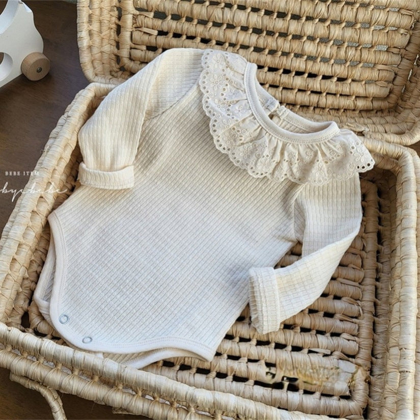 【BABY】白色・春・カーディガン / ロンパース / サロペット CawaKomostore