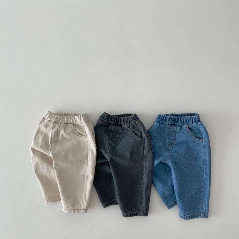 【BABY】ポケットデニムパンツ CawaKomostore