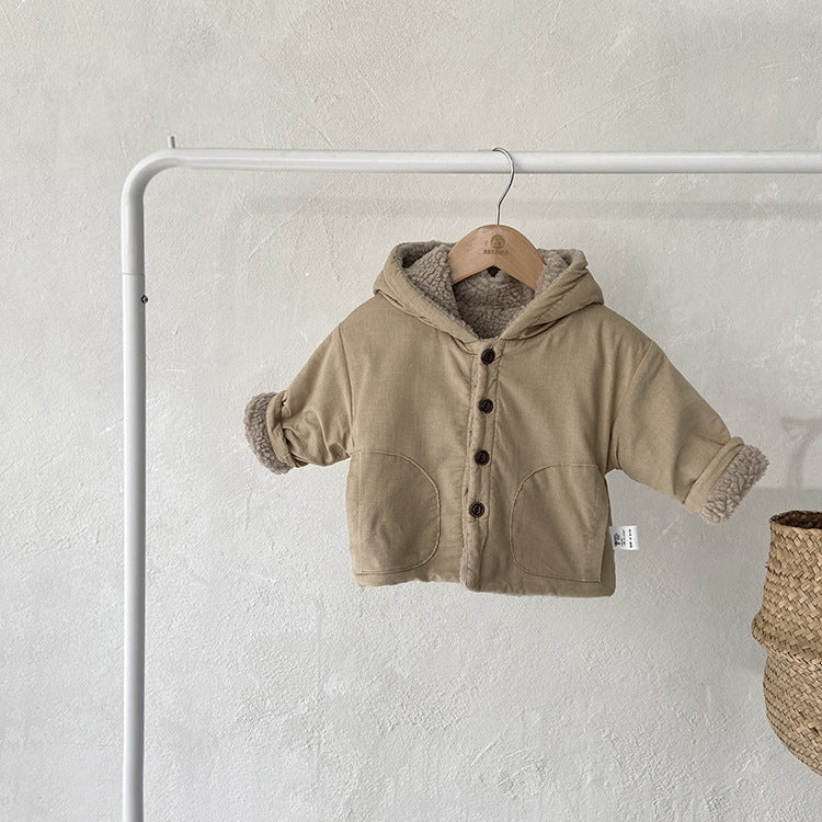【BABY】 ボア もこもこ コート CawaKomostore