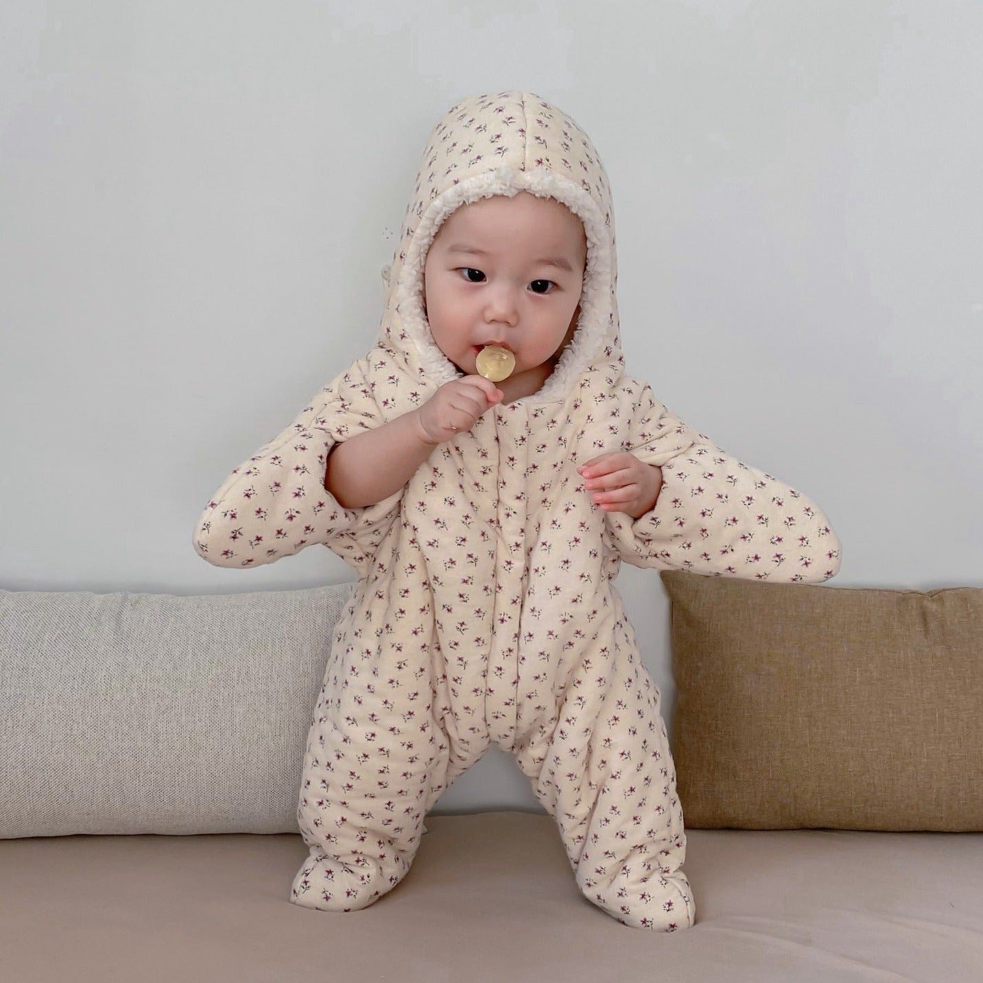 【BABY】星ベビーカバーオール CawaKomostore