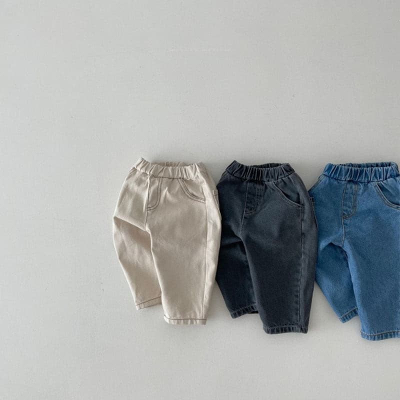 【BABY】ポケットデニムパンツ CawaKomostore