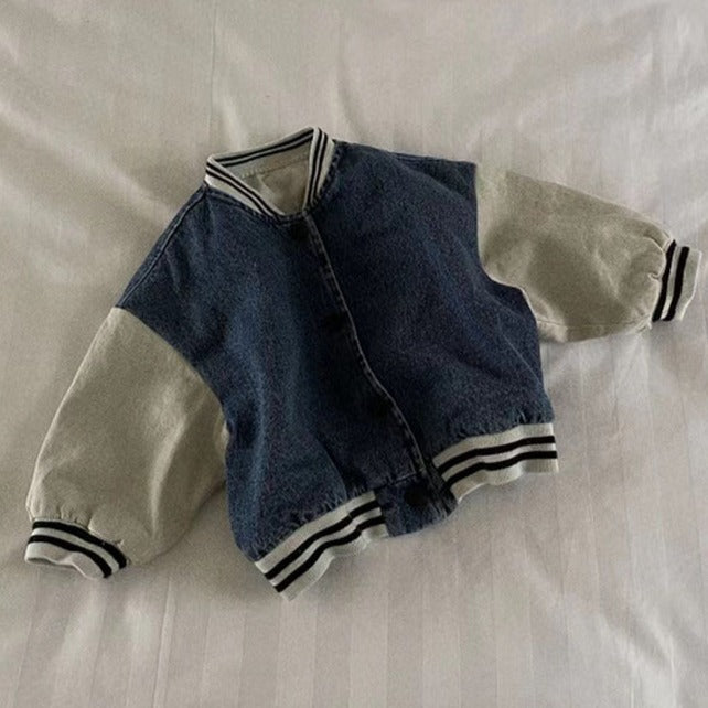 【GIRL・BOY】秋冬デニムジャケット CawaKomostore