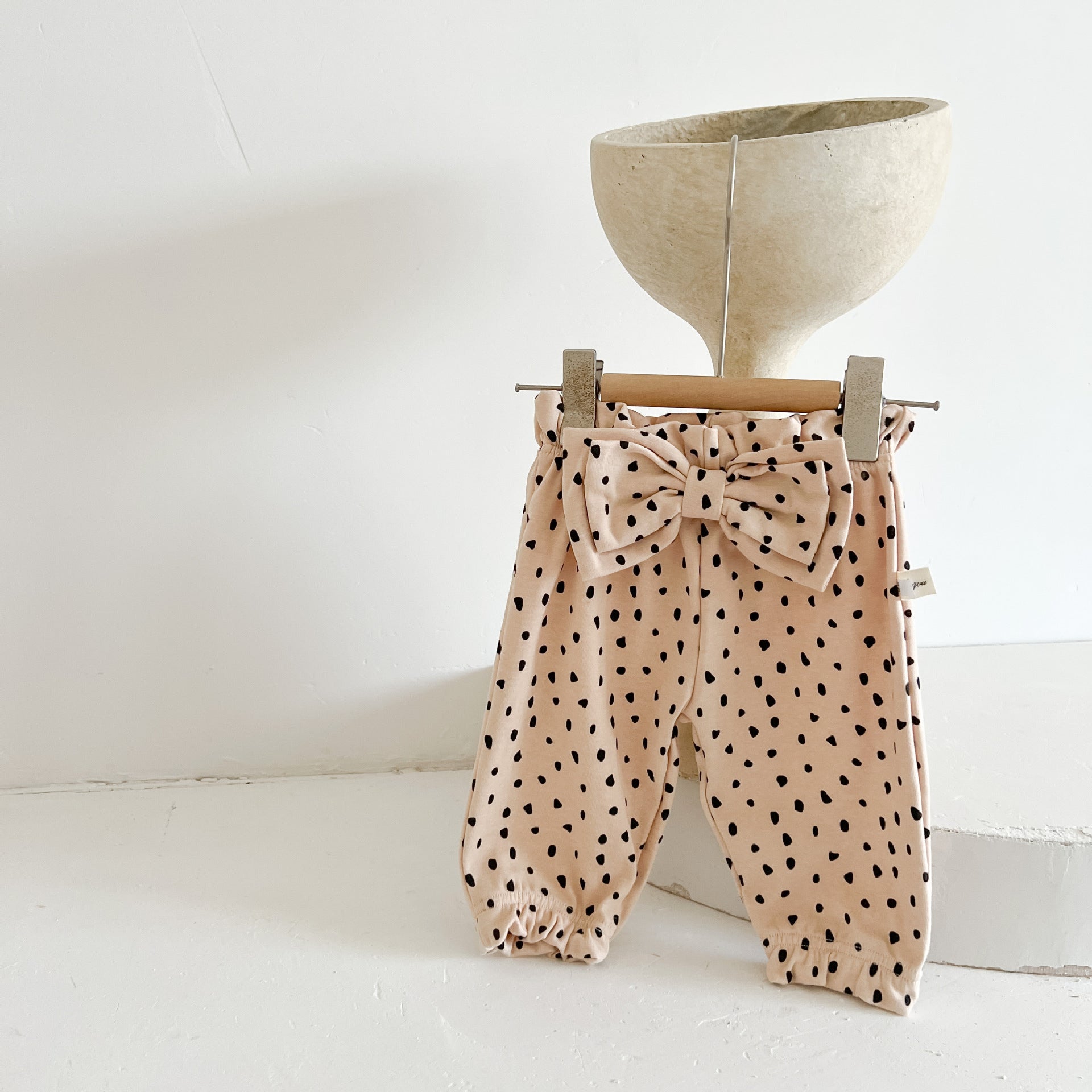 【BABY】総柄リボンハイライズパンツ CawaKomostore
