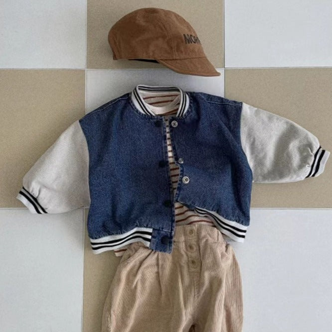 【GIRL・BOY】秋冬デニムジャケット CawaKomostore