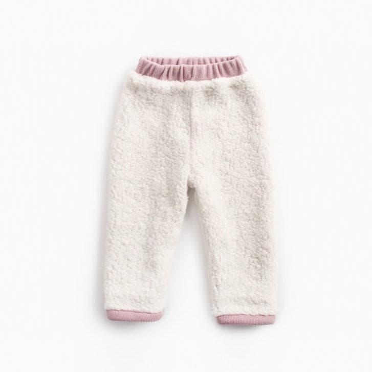 【BABY】ワンカラーリブパンツ CawaKomostore