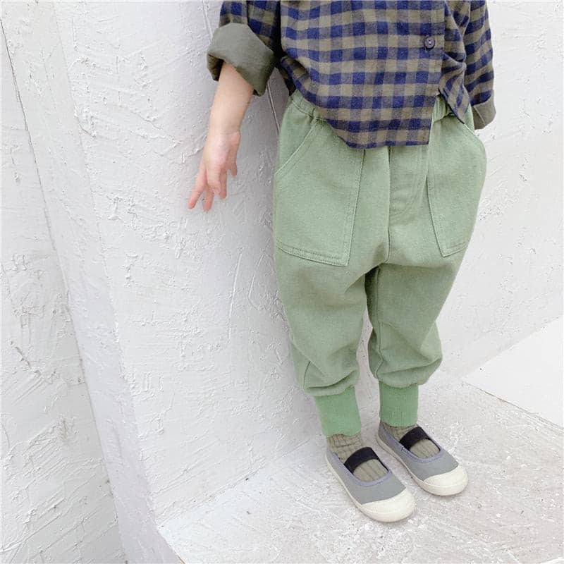 【GIRL・BOY】カジュアル・サルエルパンツ CawaKomostore