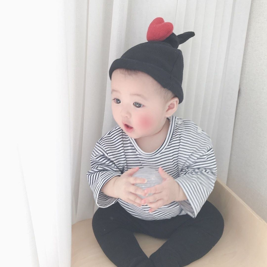 【帽子】ハートニット CawaKomostore