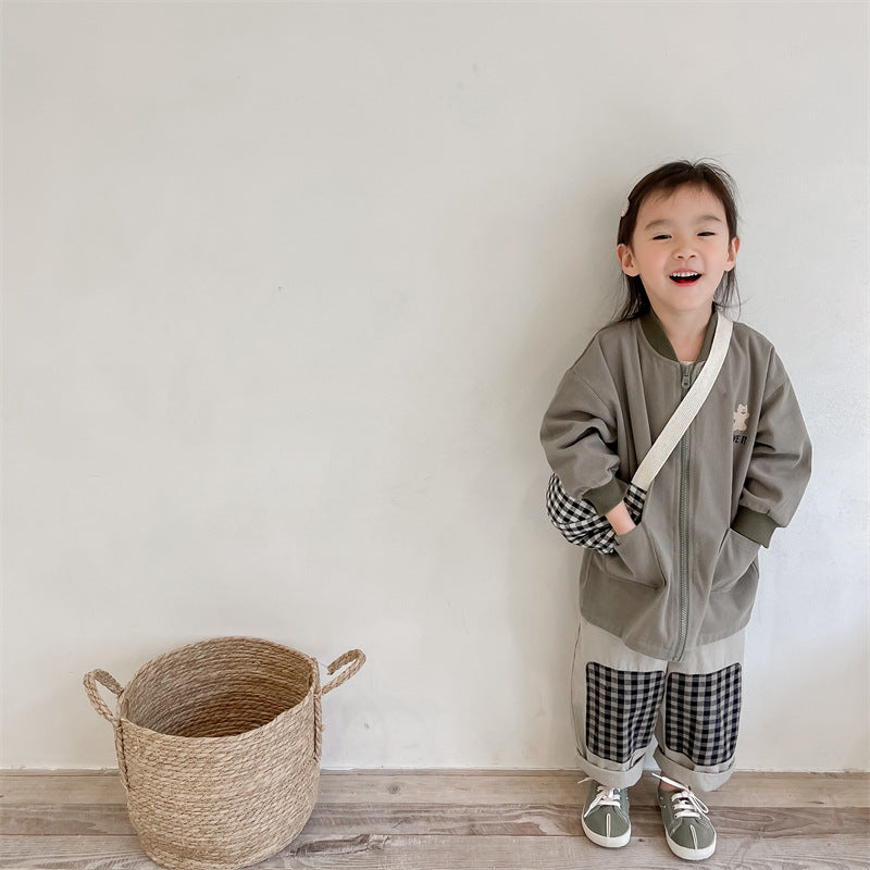 【GIRL・BOY】秋冬アウター・ ボアコンビ MA-1 CawaKomostore