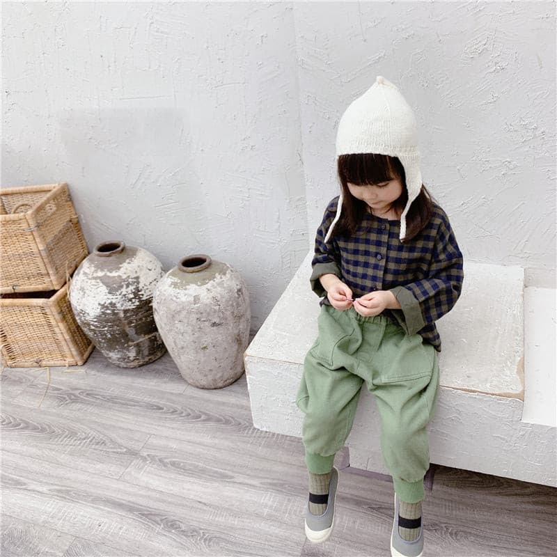 【GIRL・BOY】カジュアル・サルエルパンツ CawaKomostore