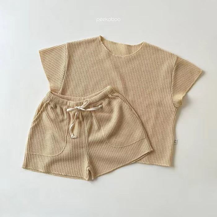 【GIRL・BOY】コットン生地セットアップ CawaKomostore