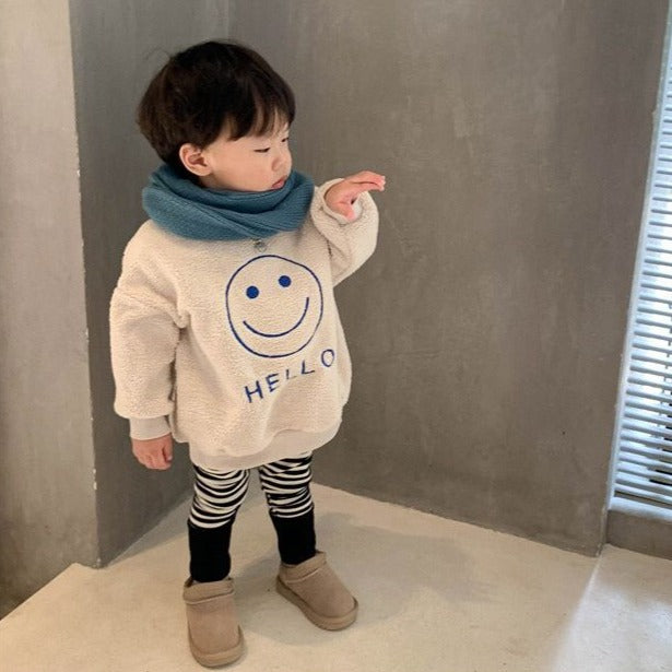 【BABY】ロングボーダーパンツ CawaKomostore