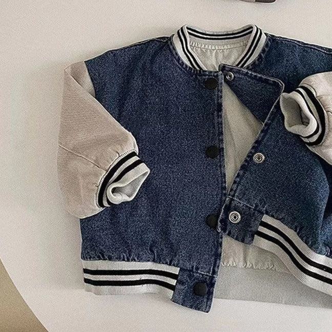 【GIRL・BOY】秋冬デニムジャケット CawaKomostore