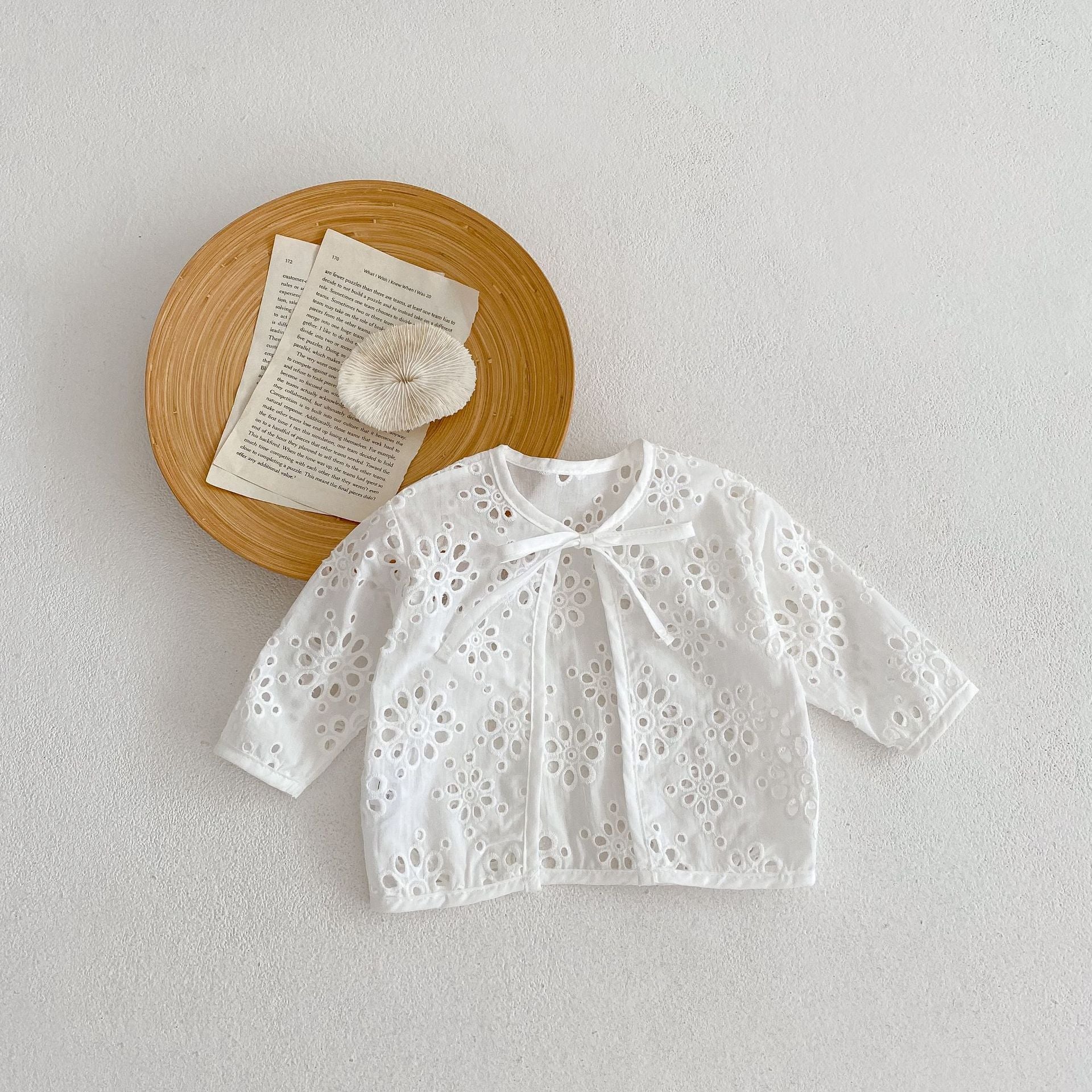 【BABY】花柄レースカーディガン CawaKomostore
