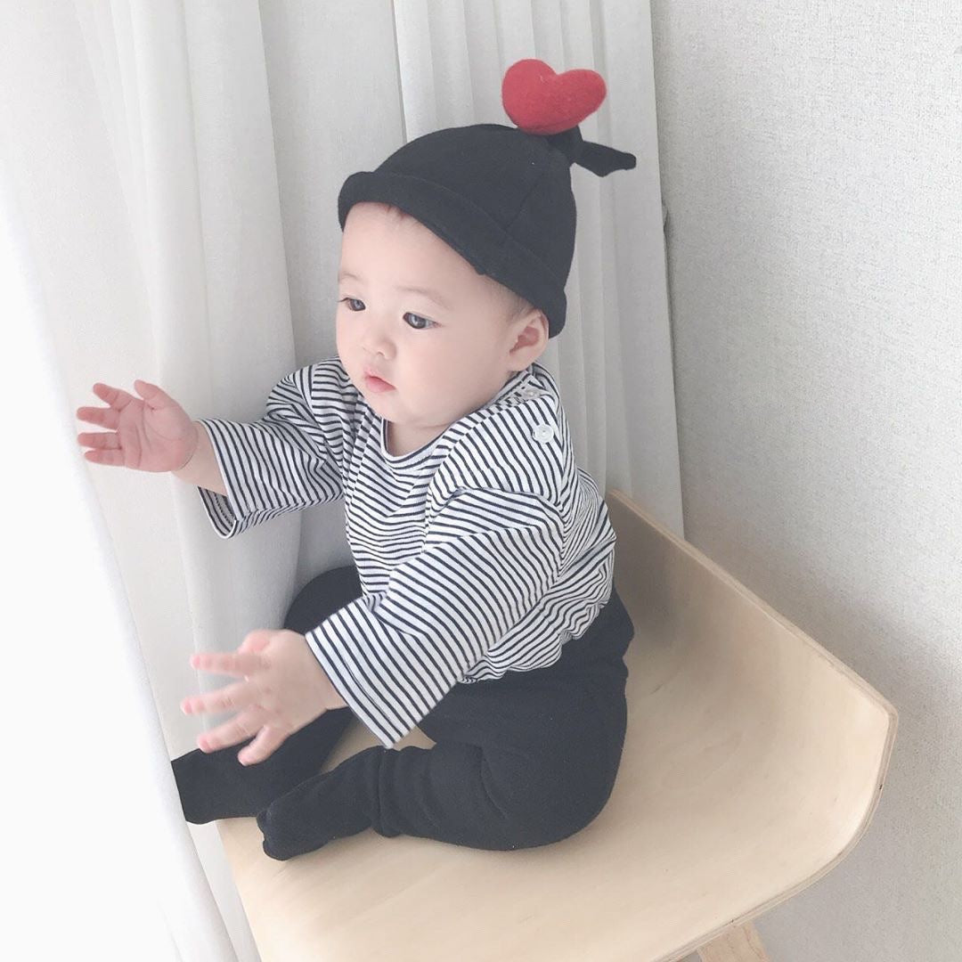 【帽子】ハートニット CawaKomostore