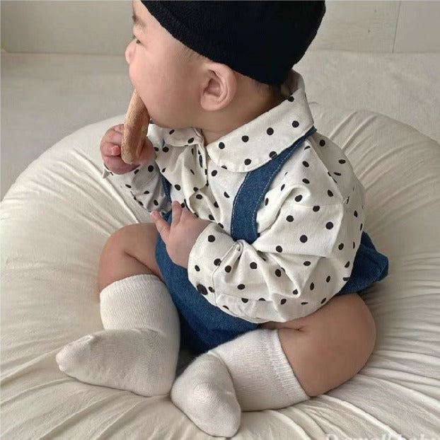 【BABY】サスペンダー付きデニムブルマ CawaKomostore