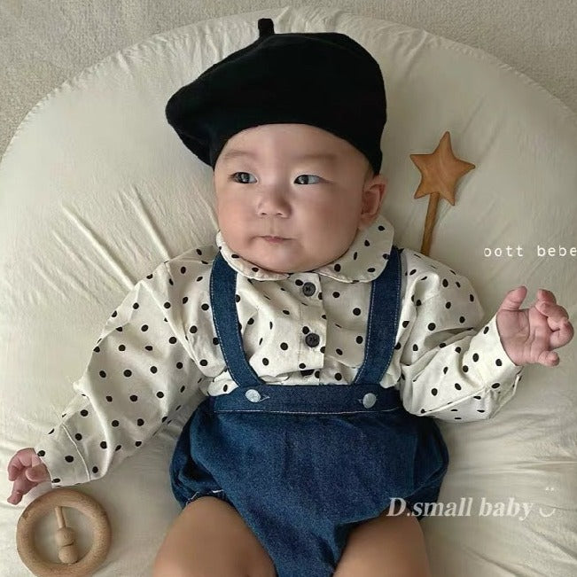 【BABY】サスペンダー付きデニムブルマ CawaKomostore