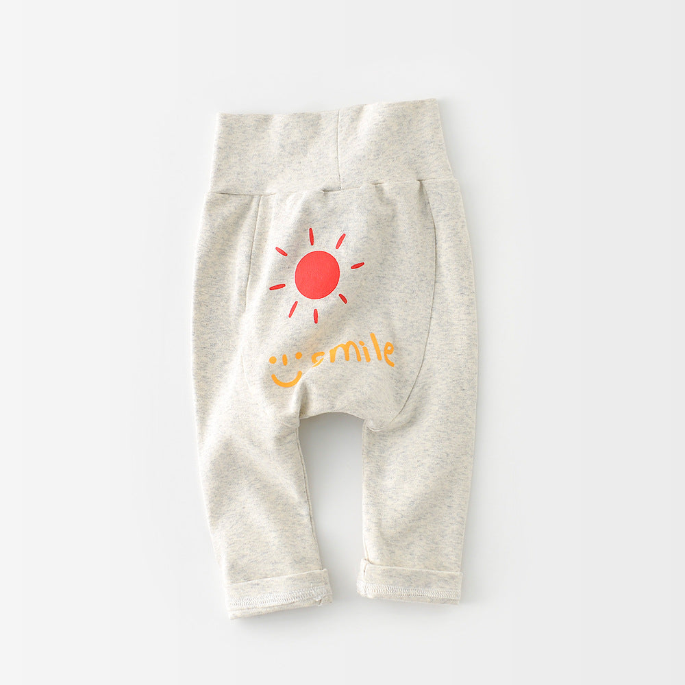 【BABY】人気登場 アニマル ボーダーレギンス CawaKomostore