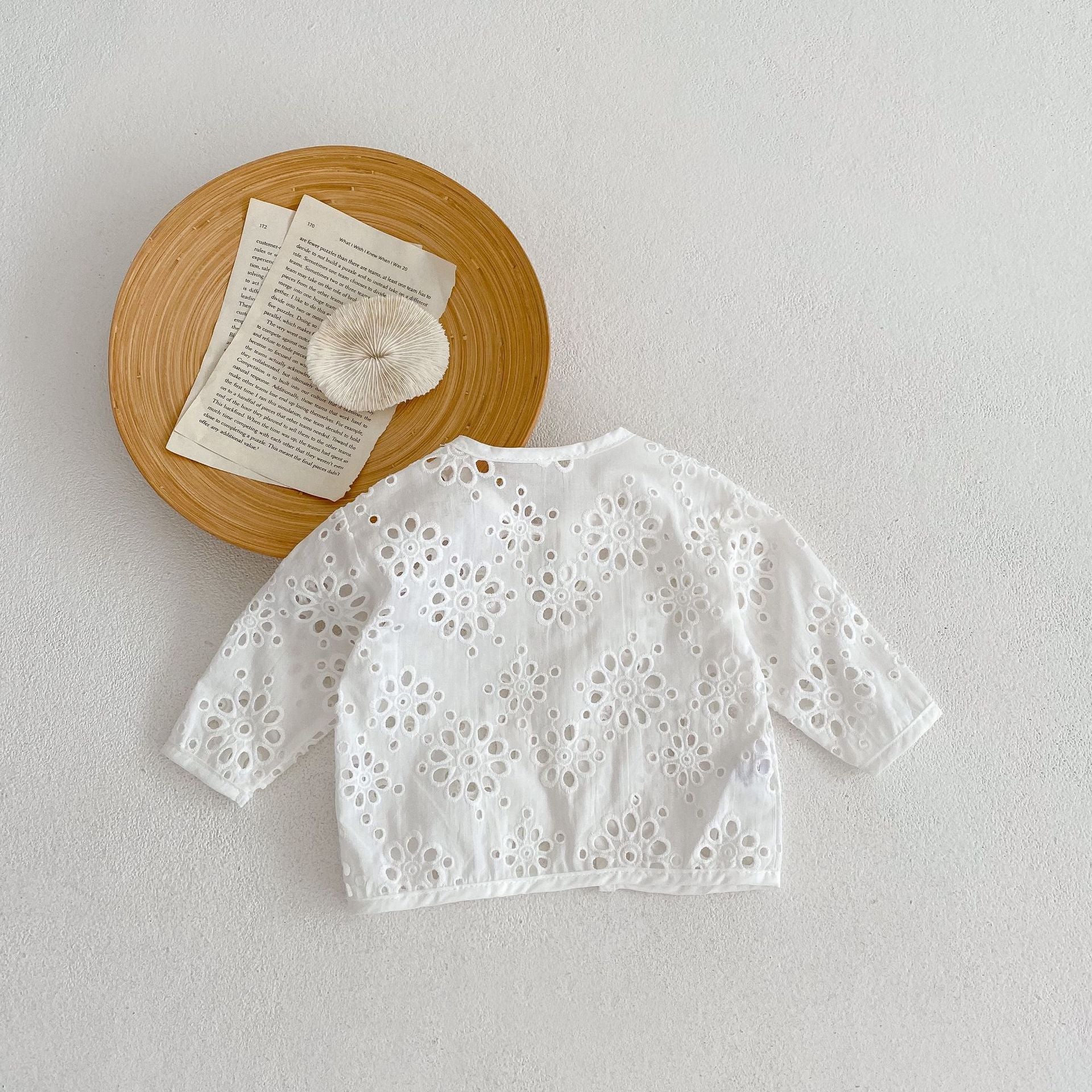 【BABY】花柄レースカーディガン CawaKomostore