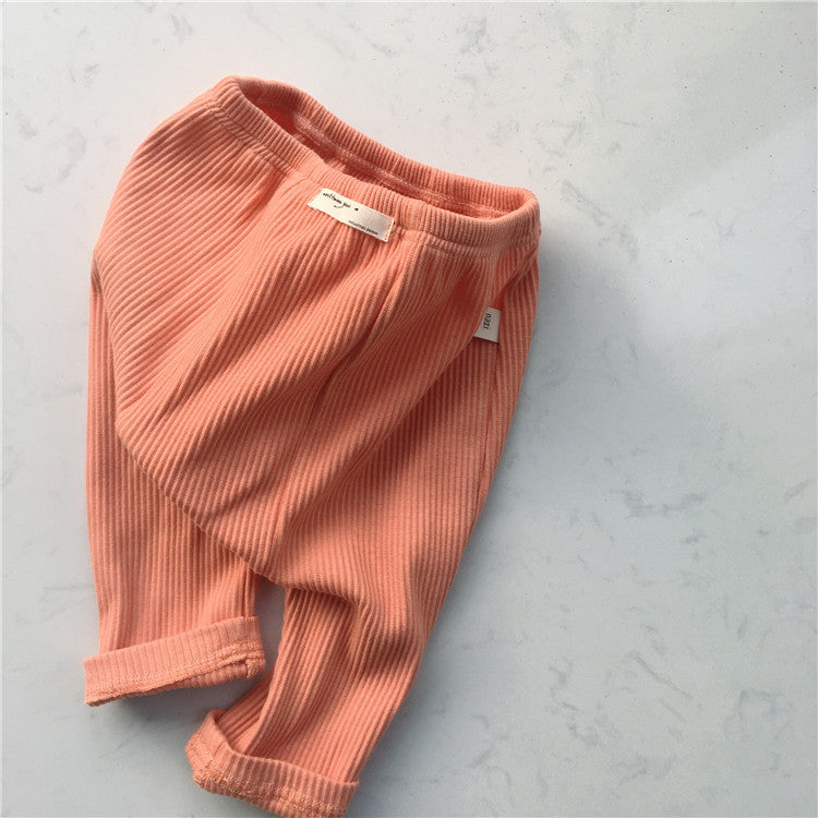 【BABY】秋冬リブレギンス BABYボトムス・通常/裏起毛タイプ CawaKomostore