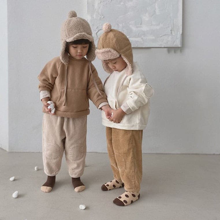【GIRL・BOY】コーデュロイワイドパンツ CawaKomostore