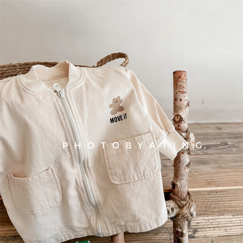 【GIRL・BOY】秋冬アウター・ ボアコンビ MA-1 CawaKomostore