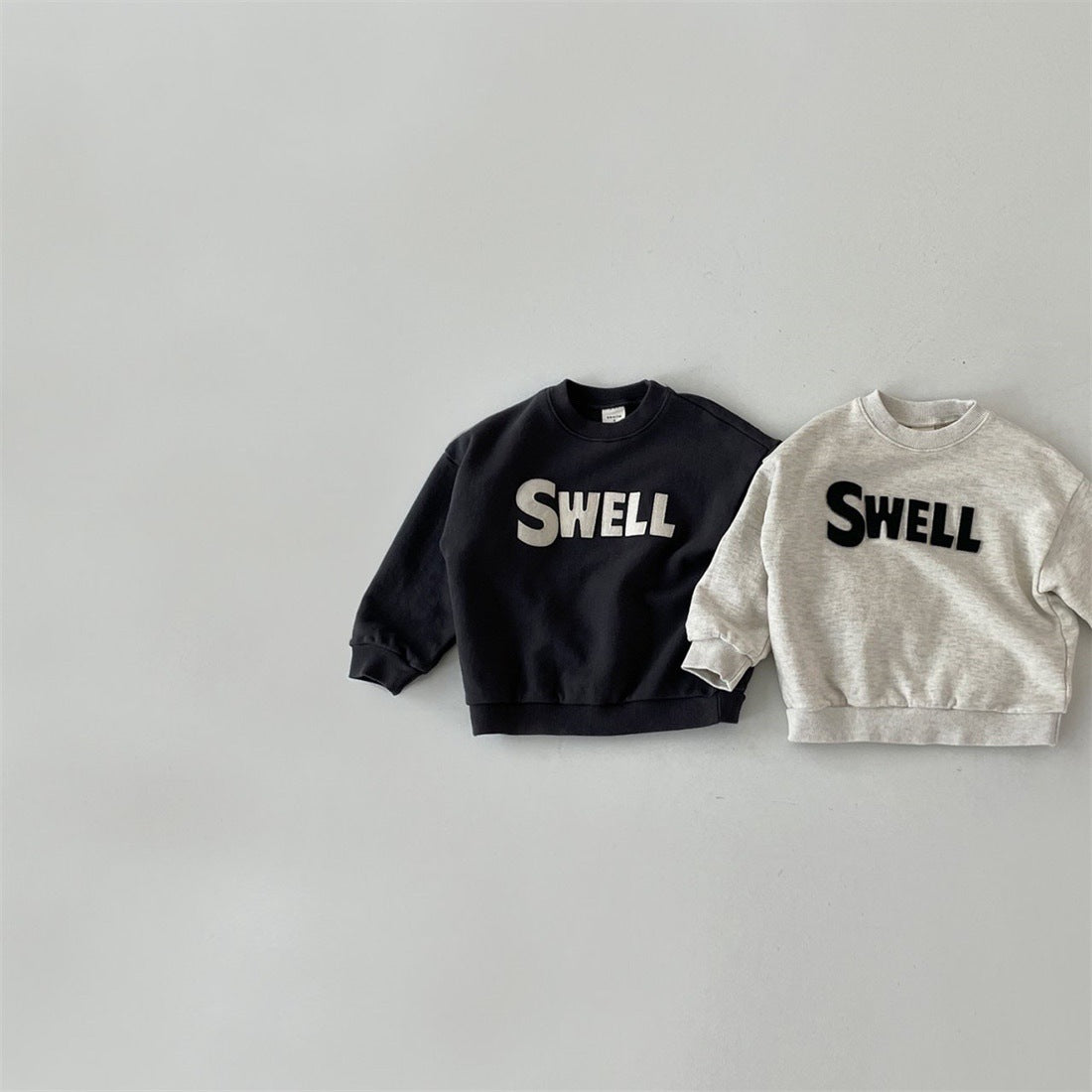 【BABY】SWELLロゴ長袖スウェット CawaKomostore