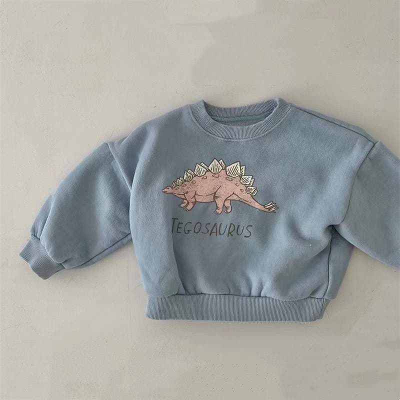 【BABY】恐竜プリントプルオーバー CawaKomostore
